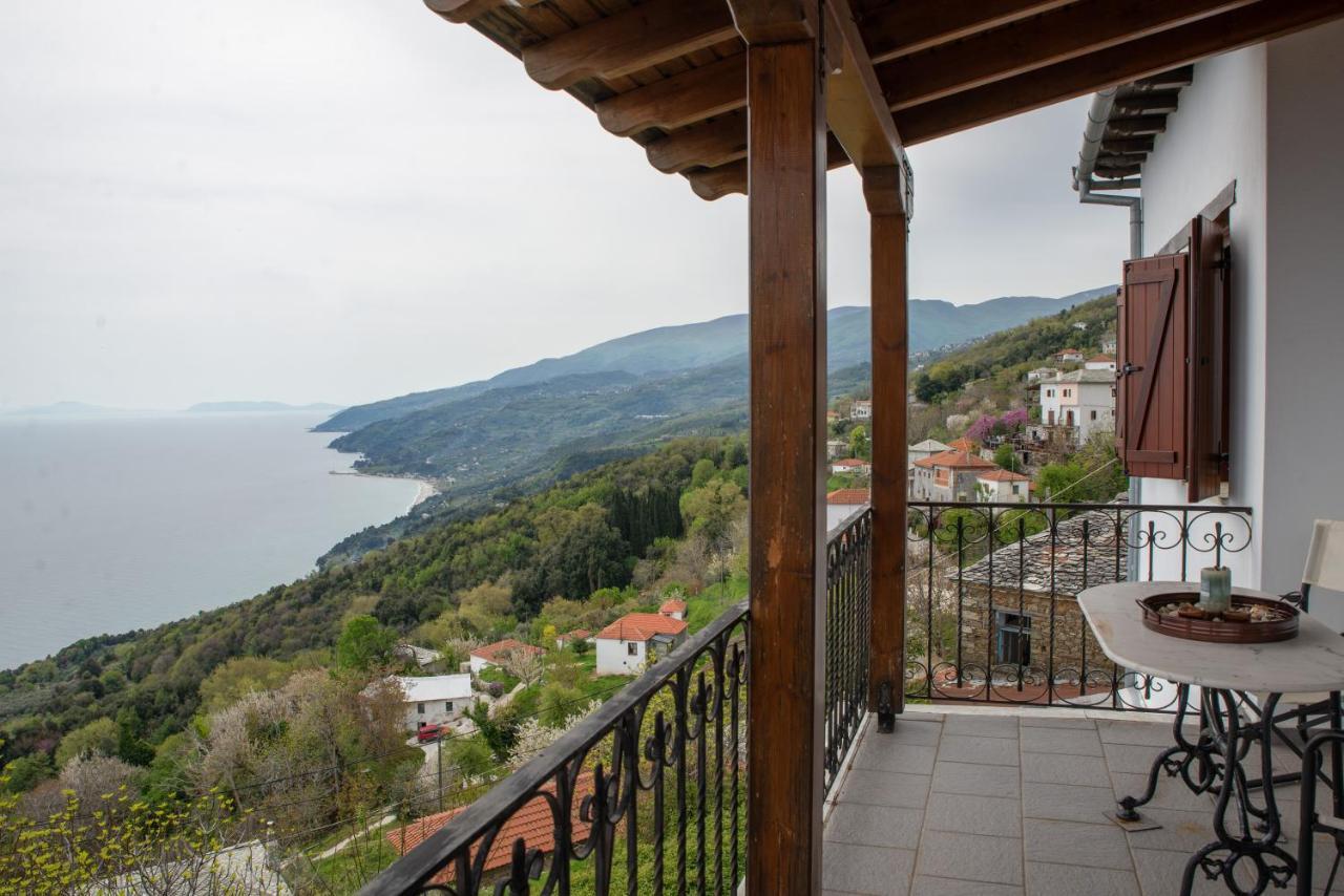 Notas Pelion Seaview Villa Zagora Bagian luar foto